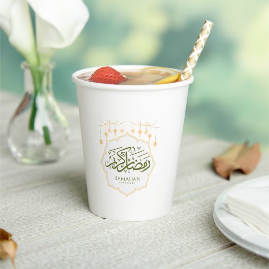 Ramadan Kareem Papieren Beker (Insitu)