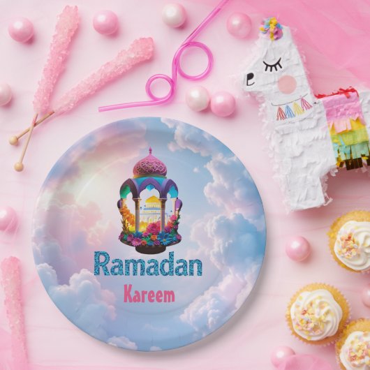 Ramadan Kareem Papieren Bordje (Feest)