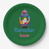 Ramadan Kareem Papieren Bordje (Voorkant)