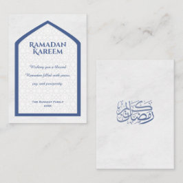 Ramadan Kareem Personalized Greeting Card Custom  Notitiekaartje