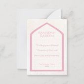 Ramadan Kareem Personalized Greeting Card Notitiekaartje (Voorkant)
