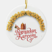 Ramadan Kareem Personliazed home decor ornament (Voorkant)