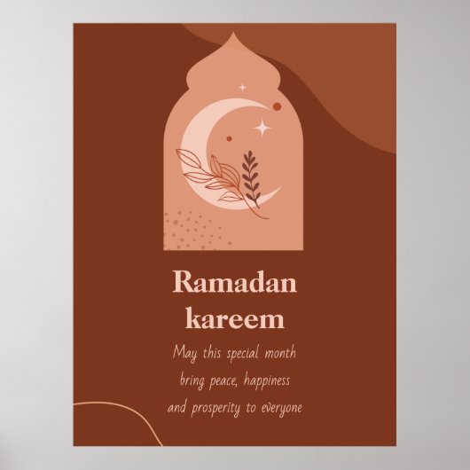 Ramadan Kareem Poster (Voorkant)