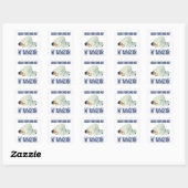 Ramadan Kareem Pray Vierkante Sticker (Vel)