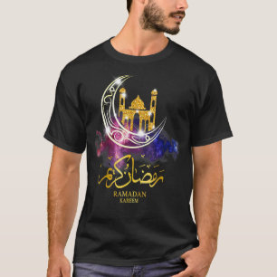 Ramadan Kareem Pray voor moslims Mubarak Islam Moo T-shirt