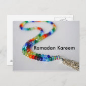 Ramadan Kareem Rainbow-Briefkaart Briefkaart (Voorkant / Achterkant)