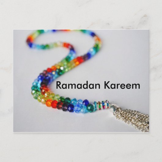 Ramadan Kareem Rainbow-Briefkaart Briefkaart (Voorkant)