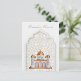 Ramadan Kareem Ramadan Mubarak Briefkaart