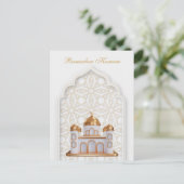 Ramadan Kareem Ramadan Mubarak Briefkaart (Staand voorkant)