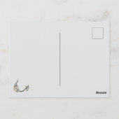 Ramadan Kareem Ramadan Mubarak Briefkaart (Achterkant)