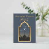Ramadan Kareem Ramadan Mubarak Briefkaart (Staand voorkant)