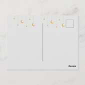 Ramadan Kareem Ramadan Mubarak Briefkaart (Achterkant)