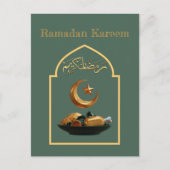 Ramadan Kareem Ramadan Mubarak Briefkaart (Voorkant)