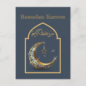 Ramadan Kareem Ramadan Mubarak Briefkaart (Voorkant)
