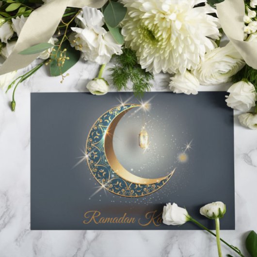 Ramadan Kareem Ramadan Mubarak Feestdagenkaart