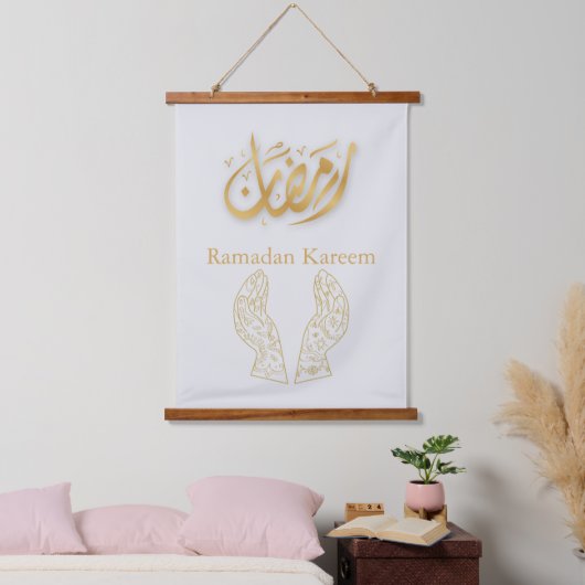 Ramadan Kareem Ramadan Mubarak Hangend Wandkleed (Slaapkamer)