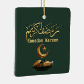 Ramadan Kareem Ramadan Mubarak Keramisch Ornament (Rechts)
