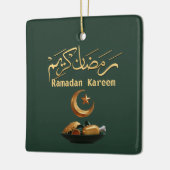 Ramadan Kareem Ramadan Mubarak Keramisch Ornament (Links)