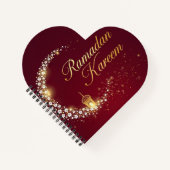 Ramadan Kareem Ramadan Mubarak Notitieboek (Voorkant)
