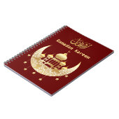 Ramadan Kareem Ramadan Mubarak Notitieboek (Linkerzijde)