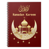 Ramadan Kareem Ramadan Mubarak Notitieboek (Voorkant)