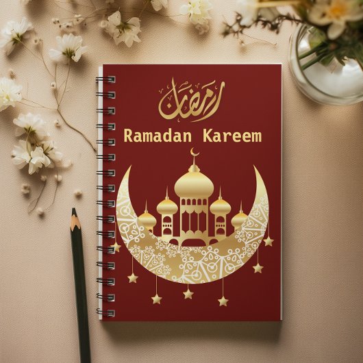Ramadan Kareem Ramadan Mubarak Notitieboek