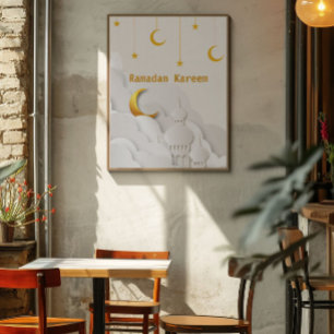 Ramadan Kareem Ramadan Mubarak Poster
