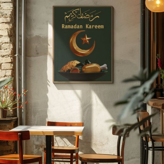 Ramadan Kareem Ramadan Mubarak Poster