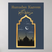 Ramadan Kareem Ramadan Mubarak Poster (Voorkant)