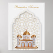 Ramadan Kareem Ramadan Mubarak Poster (Voorkant)