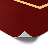 Ramadan Kareem Ramadan Mubarak Poster (Hoek)