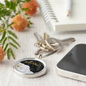 Ramadan Kareem Ramadan Mubarak Sleutelhanger (Zijkant)