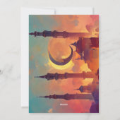 Ramadan Kareem Ramadan Mubarak Vakantiekaart Feestdagenkaart (Achterkant)