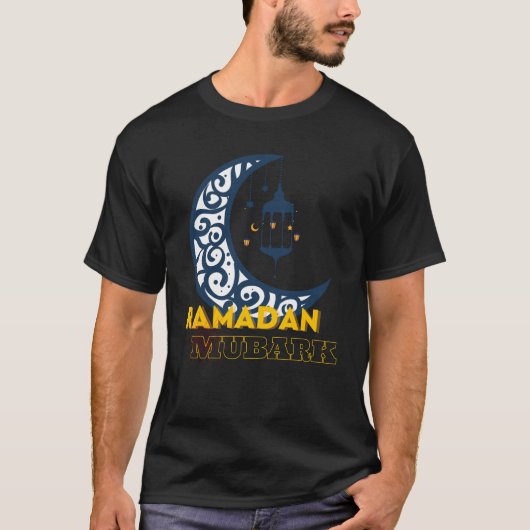 Ramadan Kareem-Ramadan Mubark | Islamitische T-shi T-shirt (Voorkant)