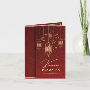 Ramadan Kareem Ramadan Wensen Feestdagen Kaart