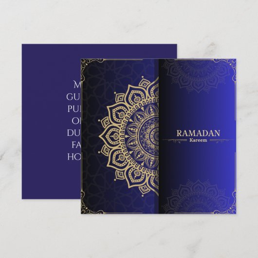 Ramadan Kareem Ramadan Wensen Feestdagenkaart (Voorkant / Achterkant)