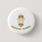 RAMADAN KAREEM RONDE BUTTON 3,2 CM (Voorkant)