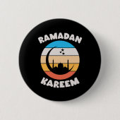 ramadan kareem ronde button 5,7 cm (Voorkant)