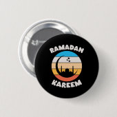 ramadan kareem ronde button 5,7 cm (Voorkant /achterkant)