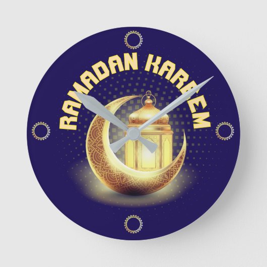 RAMADAN KAREEM RONDE KLOK (Voorkant)