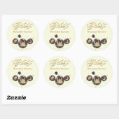 Ramadan Kareem Ronde Sticker (Vel)