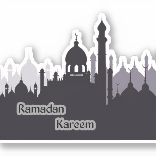 ramadan kareem sticker (Voorkant)