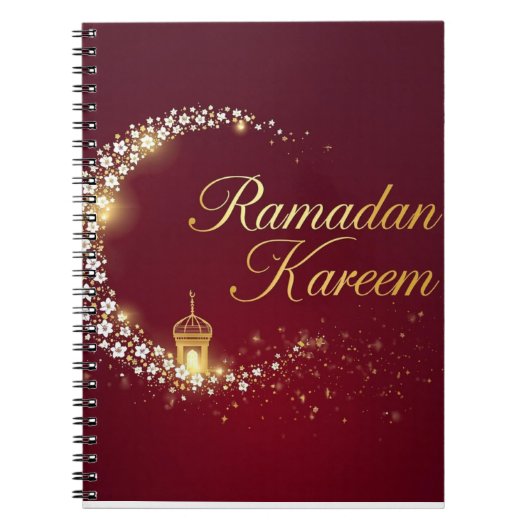Ramadan Kareem them Notbook gift Notitieboek (Voorkant)