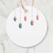 Ramadan Kareem thema cadeau Label om te vieren (Achterkant)