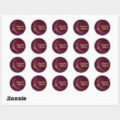 Ramadan Kareem thema cadeau sticker voor viering (Vel)