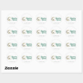 Ramadan Kareem thema cadeau sticker voor viering (Vel)