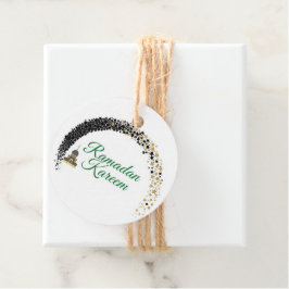 Ramadan Kareem thema cadeaubijslage voor viering Bedankjes Labels