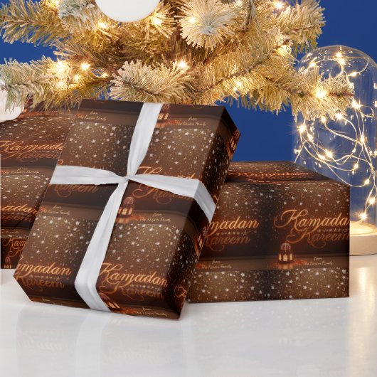 Ramadan Kareem thema cadeaupapier voor viering (Feestdagen)