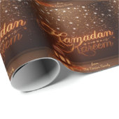 Ramadan Kareem thema cadeaupapier voor viering (Rol Hoek)