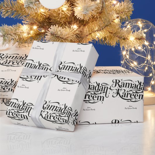 Ramadan Kareem thema cadeaupapier voor viering (Feestdagen)